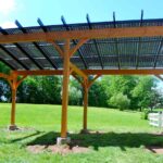 Pergola with Solar Panels