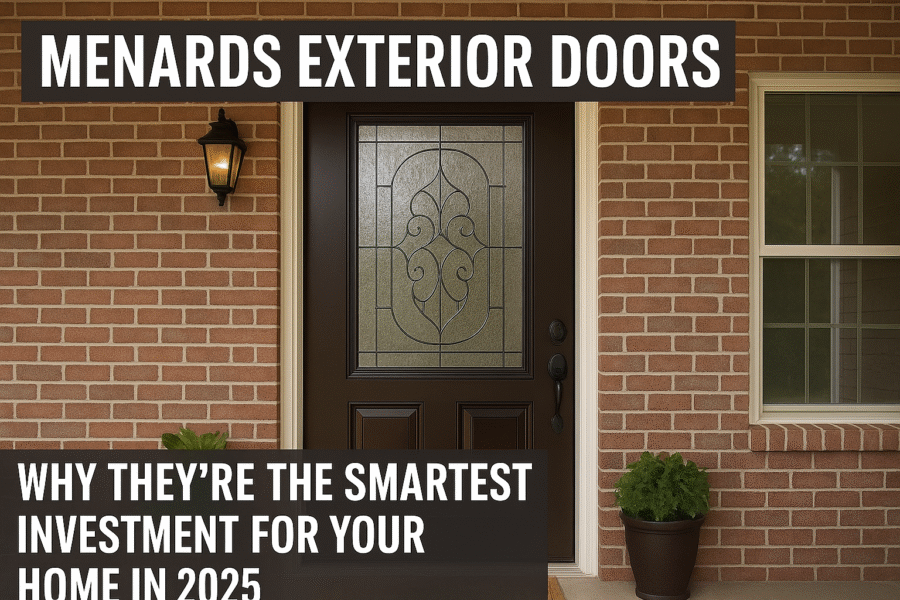 menards exterior doors